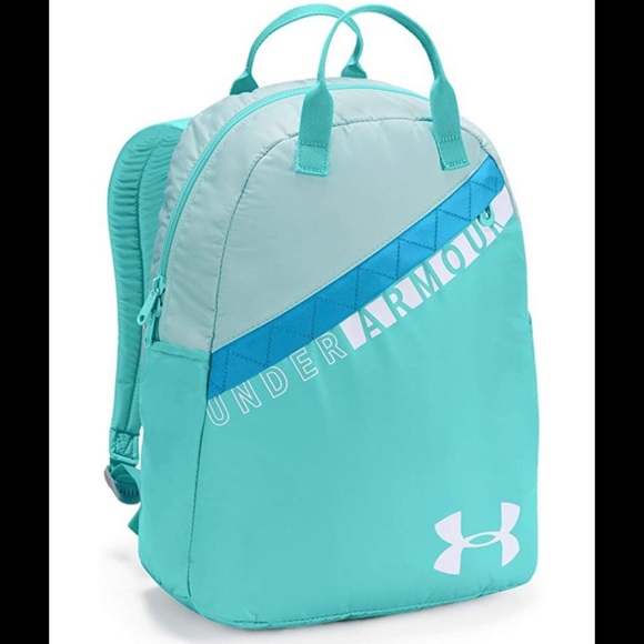 NWT NEW UNDER ARMOUR YOUTH GIRL BLUE STORM GYM FAVORITE 3.0 BACKPACK BAG